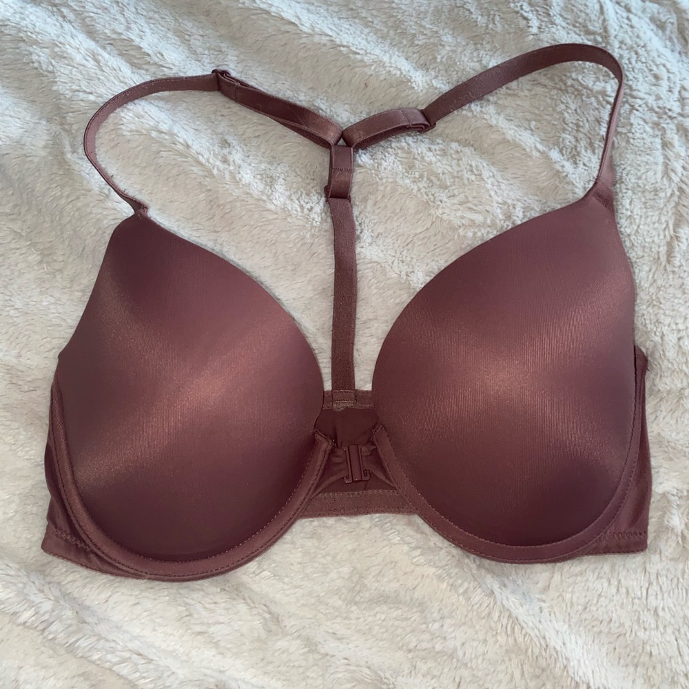 Brown wear everywhere push-up bra from pink